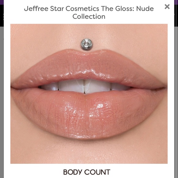 Jeffree Star Other - ONE LEFT‼️ - NEW‼️ JEFFREE STAR THE GLOSS✨ (BODY COUNT)